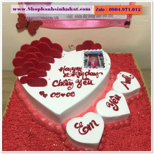 Bánh Sinh Nhật In Hình Ảnh - H546